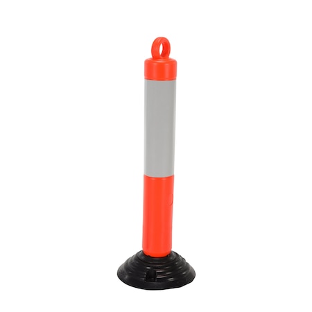 Vestil Orange Plastic Bollards, 31.5" Height OPBOL-31
